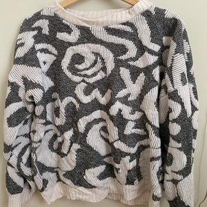 Psychedelic B + W Sweater